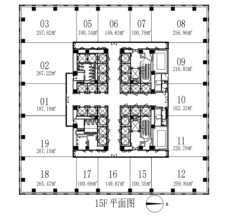 钰珵大厦|盘古大观   10000平米办公室   